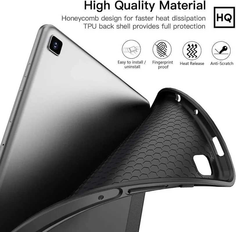 For Galaxy Tab S11 tra 146 inch 2025 TPU Smart Magnetic Case Funda For Galaxy Tab SM-X930 SM-X936 Soft Tablet Cover H251210
