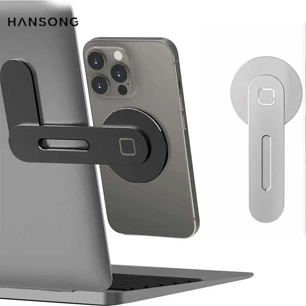 Rotation Foldable Magnetic Laptop Suspension Magnetic Phone Holder Self-adhesive Car Suspension Sn Bracket Adjustable Angle C251210