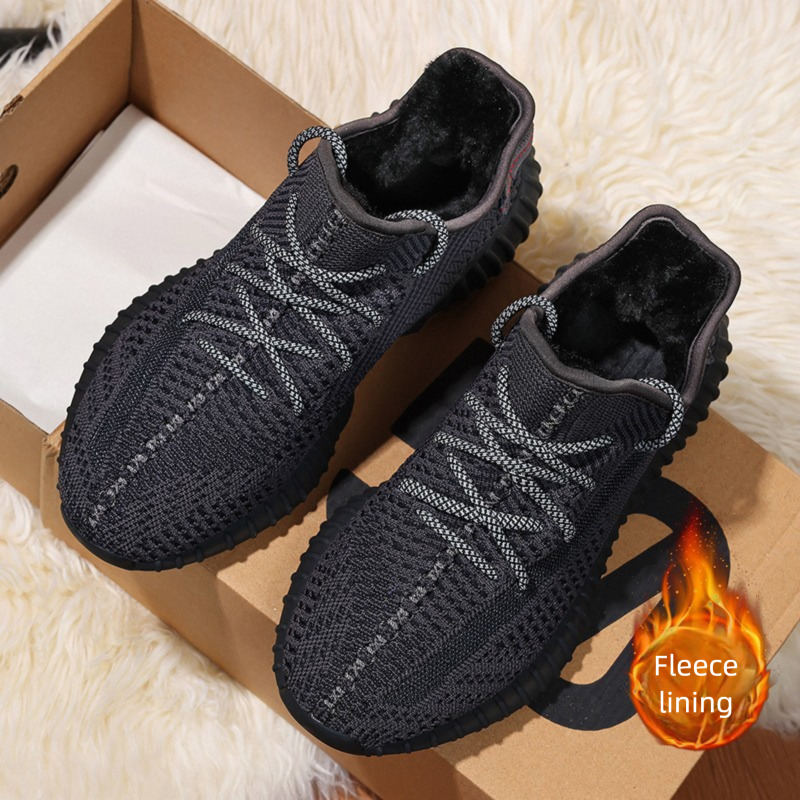 Casual Sneakers Suede Mesh White Large Fall Winter Comfort Waterproof Outdoor Lace Men's Footwear Gentleman's Shoes