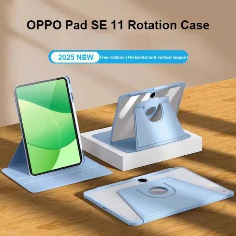 Rotating Acrylic Hard Case for Pad SE 11 2025 Pad 2 3 1161 Air 2 1036 Neo 114 3 4 Pro 132 OnePlus Pad Go with Pen Slot H251210