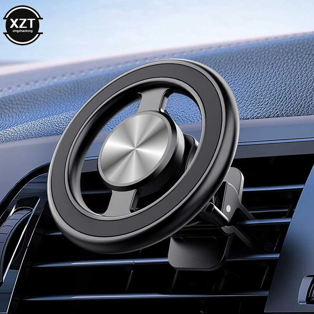 For Car Mount New Magnetic Phone Holder Universal Stand Air Vent Mobile Phone Clip GPS Bracket For iPhone 14/13/12Prax C251210