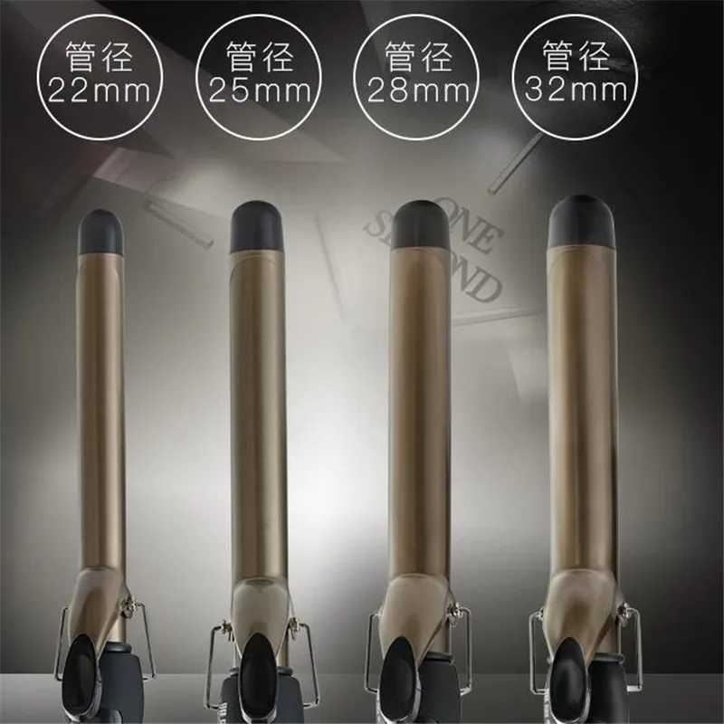 Professional 22mm 32mm LCD Hair Curler Adjustment Temperature Hair Curl Irons Ceramic Curling Roller Wand Wavers Styling Tool 2T251210