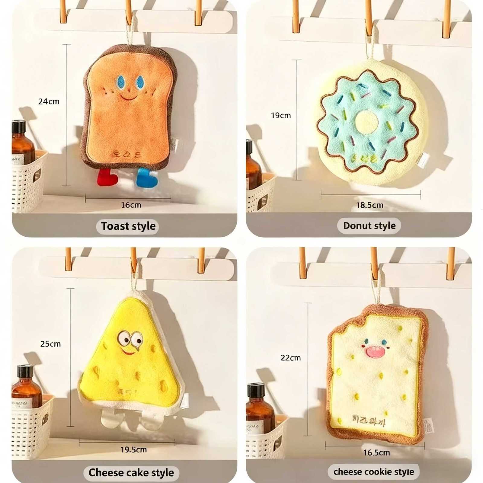 Skin-Friendly Thickened Hand Cloth-Quick-Dry Absorbent Microfibre WipesSoft Durable Anti-Slip Towel for Kitchen Bathroom Decor C251210