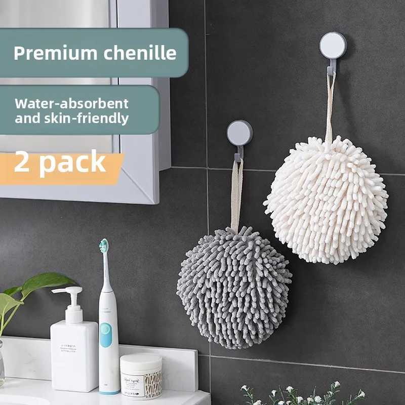 Hand towel hanging type kitchen housework cleaning childrens absorbent handkerchief C251210