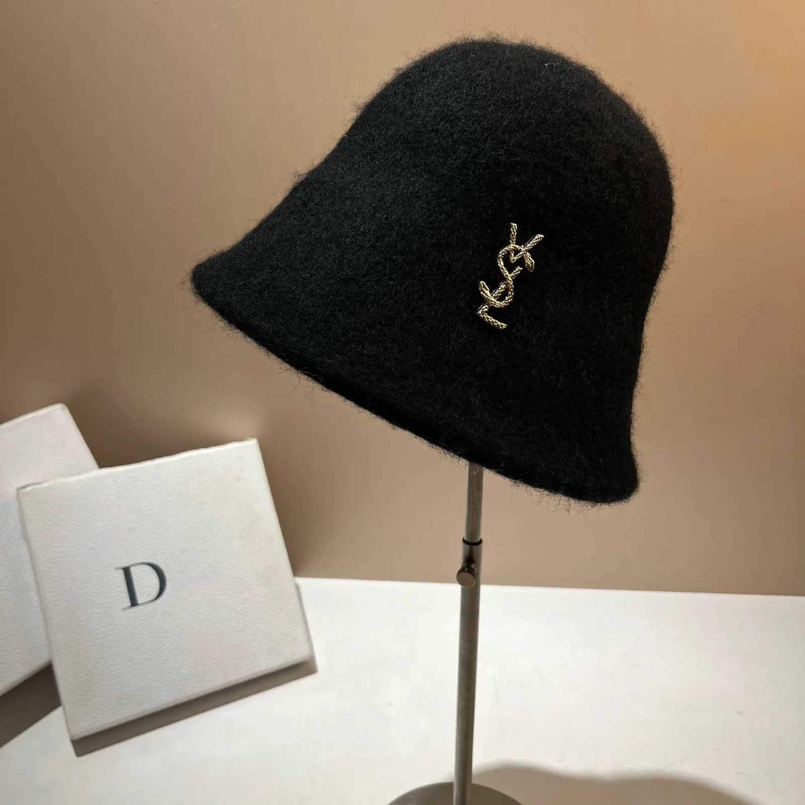 Nordic Winter Warm Hat for Wen - Rabbit Fur Knitted Ear Warmer Oversi Double Fold Design Thermal Cold Weather Y251210