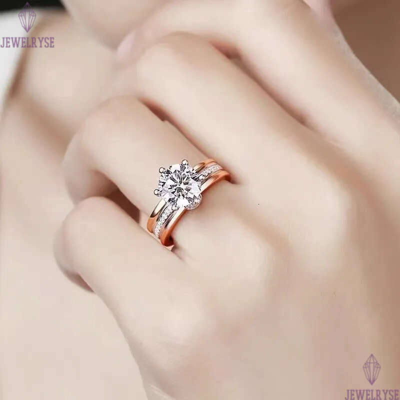 Hot Fashion Brand Designer Band Rings for Women 2 Colors Silver Shining Crystal Bling Diamond CZ Zircon Ring Party Wedding Jewelry