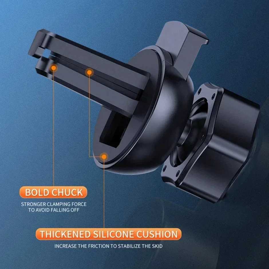 Q3 Smart Sensor Car Phone Wireless Charger 15W Fast Charging Auto-Clamping Car Phone Holder for iPhone and All Qi Enable Android C251210