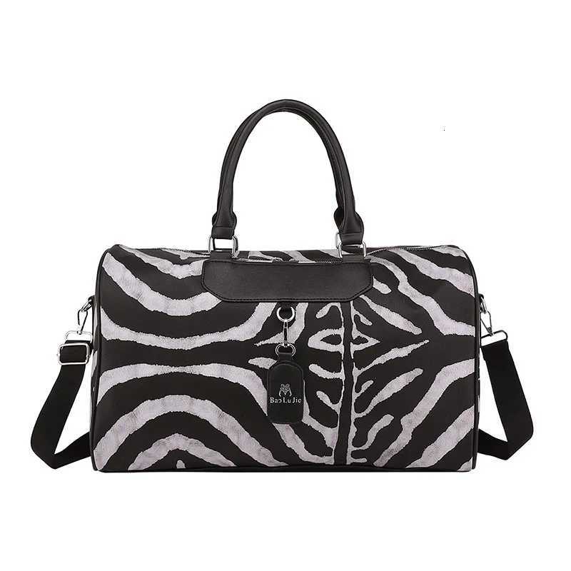 Wens Travel Totes Bag Zebra Cow Pattern Gym Duffle Fi Sports Fitness Casual Yoga Lage Handbag Shoder Bag Baggage Y251209