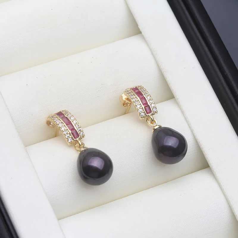 Wedding White Freshwater Sier 925 Pearl Earrings Jewelry WanVintage Natural Pearl Earrings Wife Girl Birtay Gift Y251210