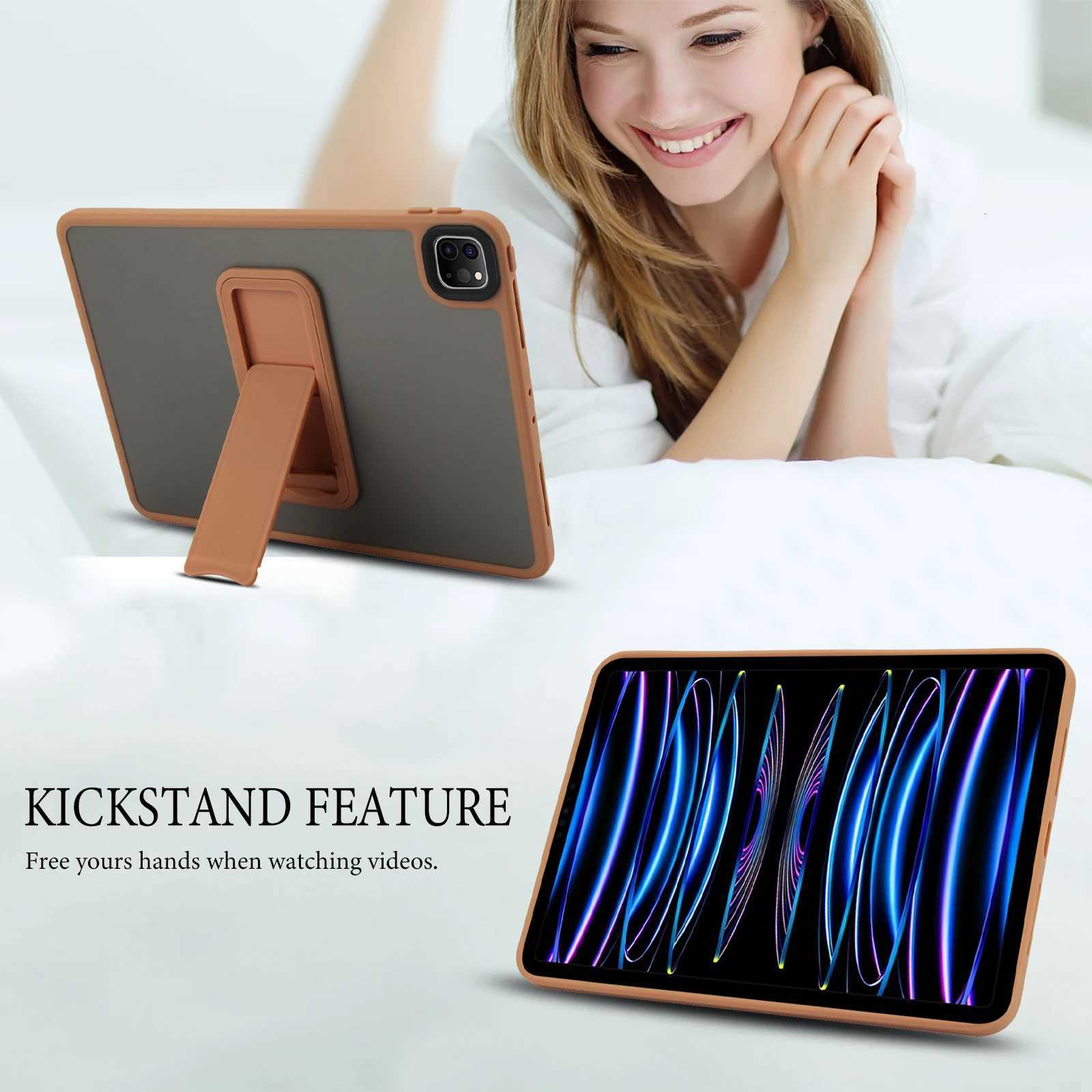 Stand Case For iPad 2024 2025 10th Generation Air Pro Mini 4 5 6 7 8 9 102 109 11 129 13 inch Tablet Case Kickstand Cover H251210