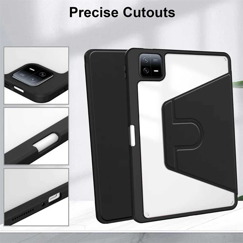 360 Rotating Stand Tablet Case For MiPad 7 6 5 Pro 11 6S 124 Redmi Pad 2 Pro 121 SE 11 87 106 Inch Covers Cases H251210