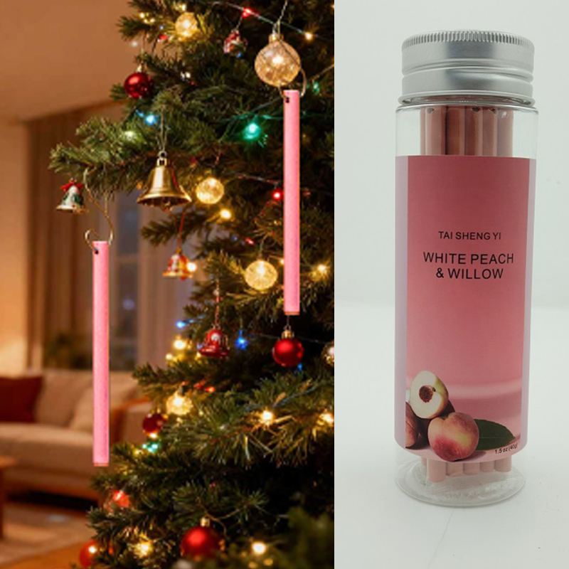 Incense 10-Pack Scented Aromatherapy Sticks: 5-Inch Bottled Fragrances (with Hook) for Room/Car Freshness