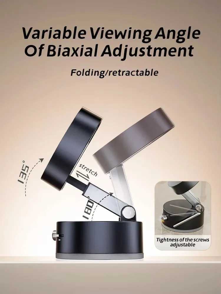 Suction Car Phone Mount for All Phones Double Sided Magnetic Vacuum Suction Phone Mount Holder for Car Sn Mirror C251210