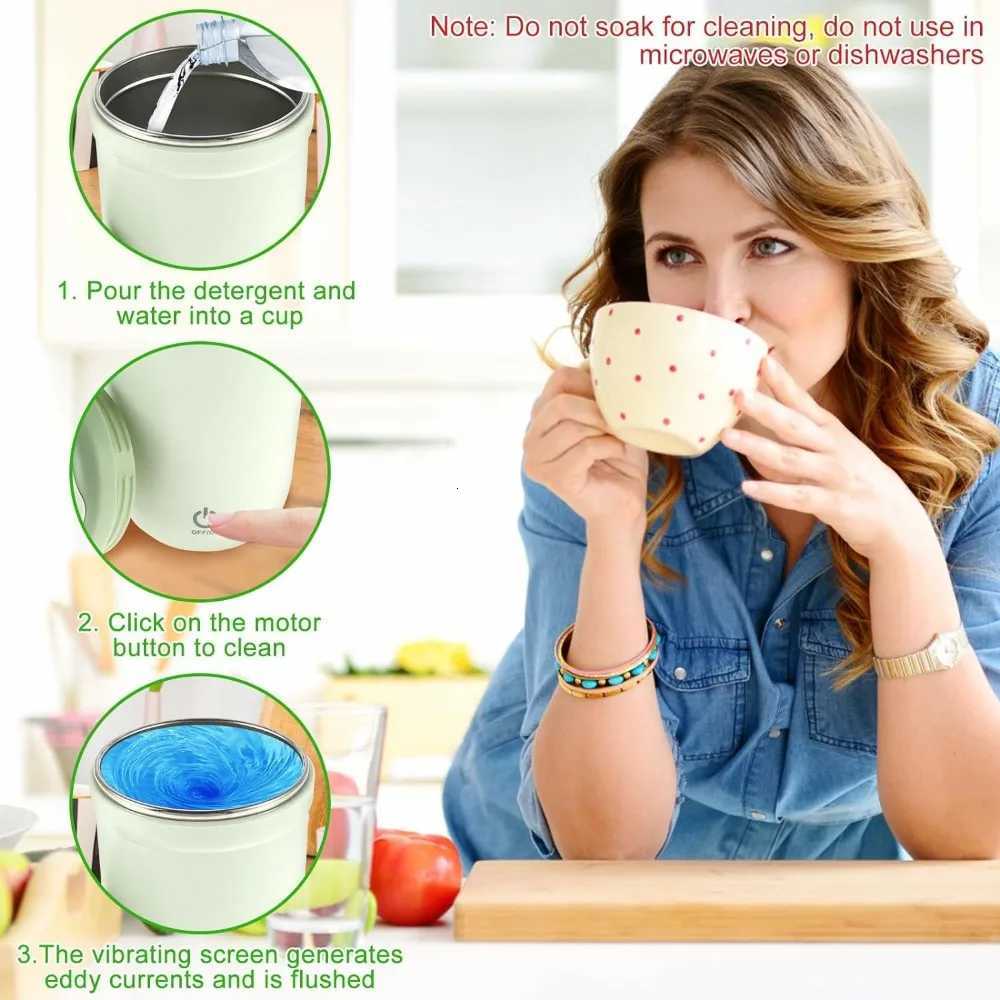 400ML Automatic Electric Stirring Coffee MUgs Portable Rechargeable Stirring MUg Electric Blender for Office Travel MUg C251210