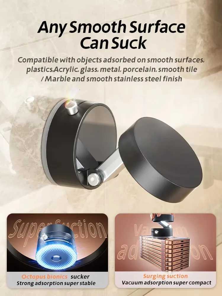 Suction Car Phone Mount for All Phones Double Sided Magnetic Vacuum Suction Phone Mount Holder for Car Sn Mirror C251210