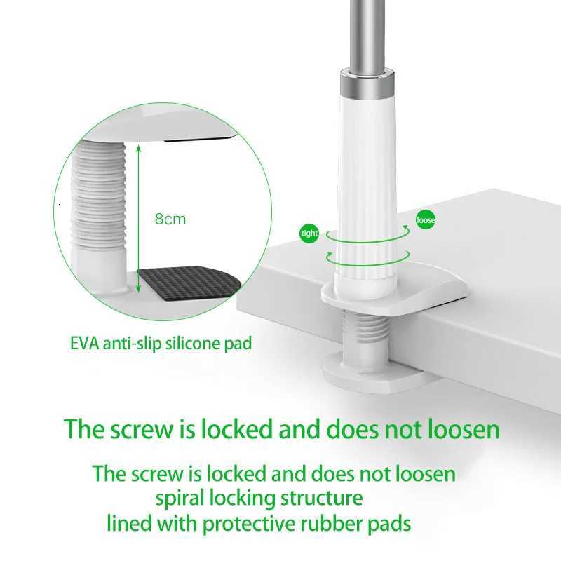 Mobile Phone Holder Stand Portable Lazy Bed Desktop Bracket Desk Mount Stand Base For iPhone Cpatible 4-71inch C251210