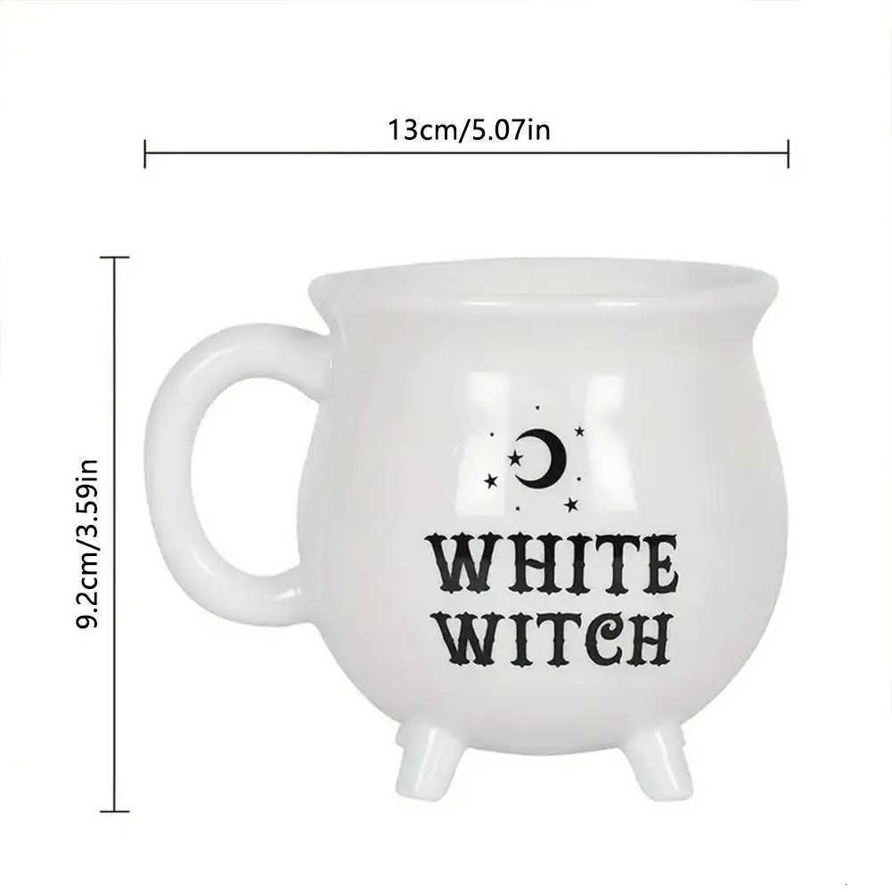 1pcs Ceramic Coffee Cup For Home Halloween Birthday Party Witch Cauldron Mug Magic Themed Drinkware Decor Unique Novelty Gift C251210