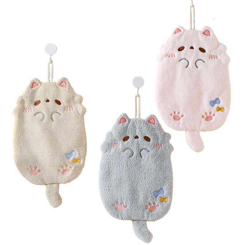 Animal Hand Towel Hanging Hand Towel Water Absorption Hand Wiped Towel Thickened Quick Drying Hand Towel Body Hand Face Towel C251210