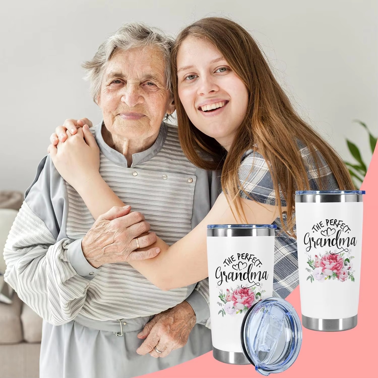 New Style 20oz Stainless Steel Tumblers Car Mug Water Bottle Portable Outdoor Sports Cup Insulation Travel Vacuum Flask Bottles AAA