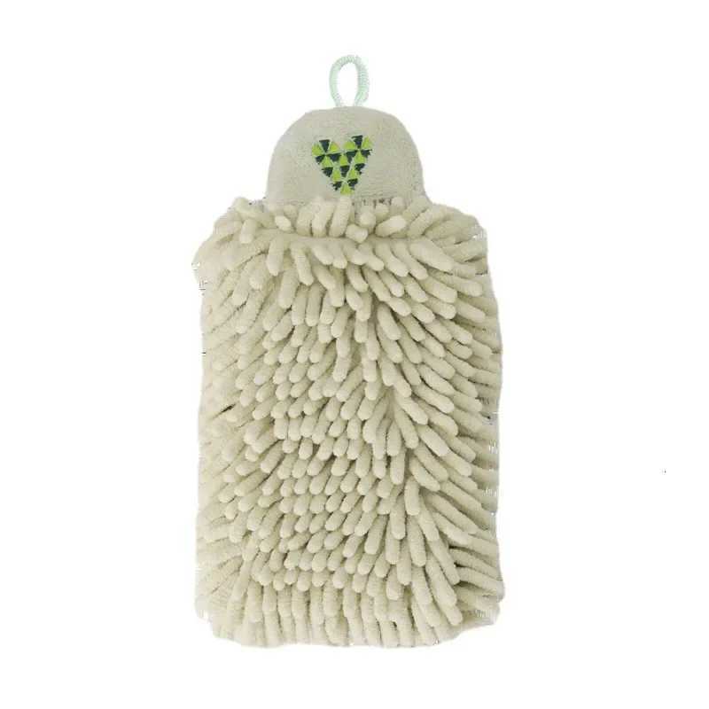 Chenille Hand Towel Absorbs Water Quickly Dry Hand Towel Square Cute Hanging Kitchen Rag Toilet Towel Hand Wipe Hand Towel C251210