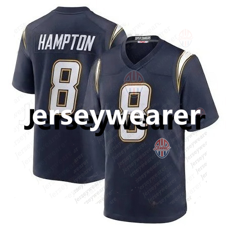 8 Hampton Custom jerseys Herbert Dicker McConkey Mack Alt Tuipulotu Men's, women's children's Custom jerseys Blank no name no number Cu