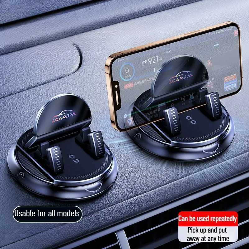 360 Degree Rotating Car Phone Holder Sticky Suction Cup Mti-Purpose Use Mobile Stand for Dashboard Auto House car accessory C251210