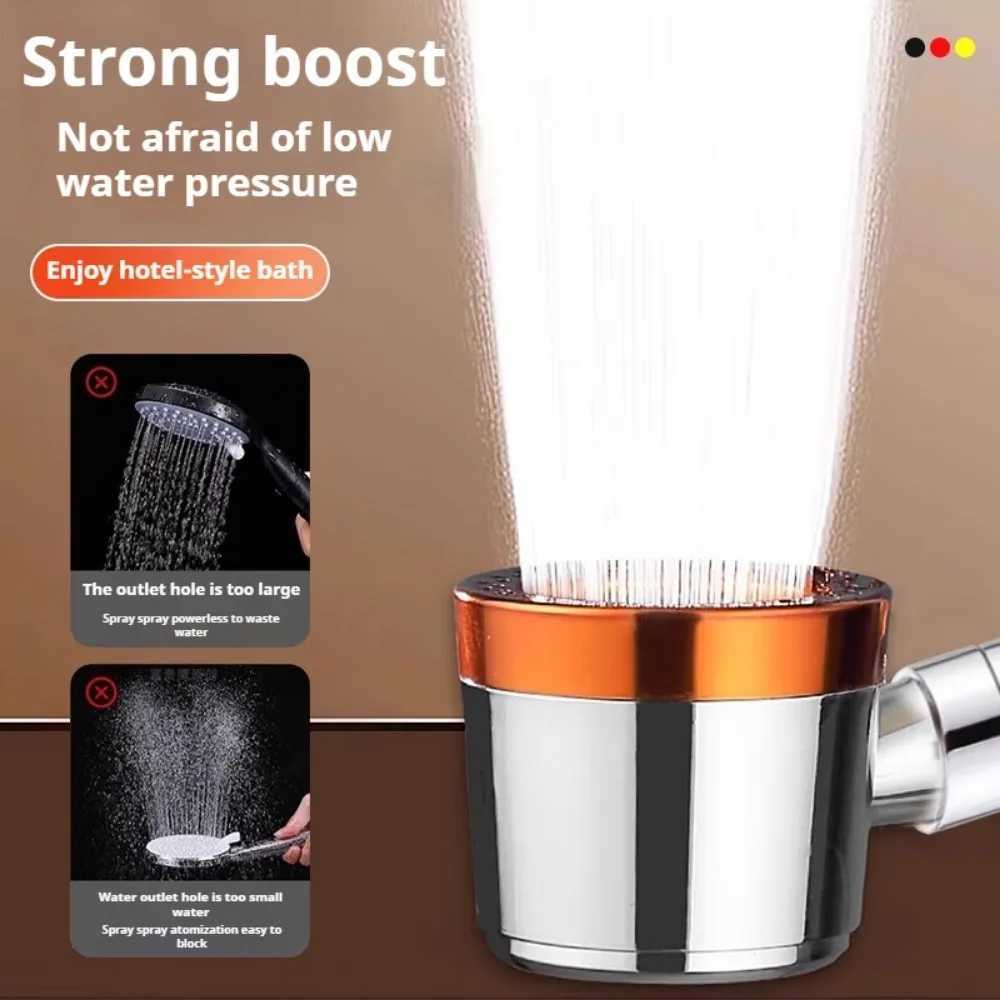 5 Spray Spa Shower Head ABS Portable High Pressure Large Flow Filtered Shower Heads with Stop Button Universal Bathroom Nozzle T251210 M260320 - view 5