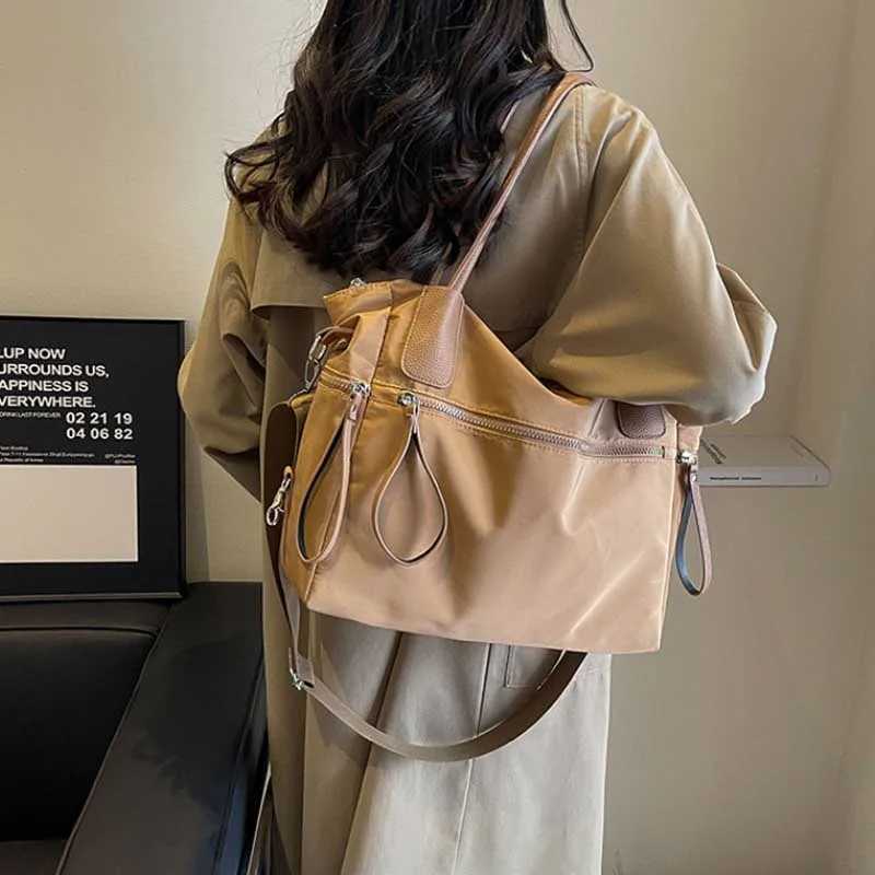 Vintage Nyl Wen Shoder Bag Large Capacity Waterproof Shoder Bag Daily Cmuting Handbag Travel Totes Bags Fem Purses Y251209
