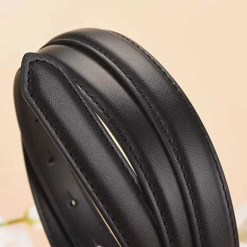 Luxury Luxury Designer Belts for Women Brand Trendy Female Belt with Gold Buckle Genuine Leather Waistband Fashion Casual Belts Y251210