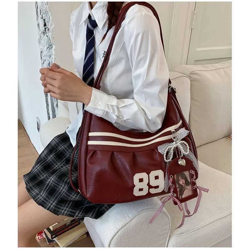 Fiable Shoder Bags New Versatile Shoder Backpack Dual-use Bags Popar European Large-capacity Tote Bags Y251209