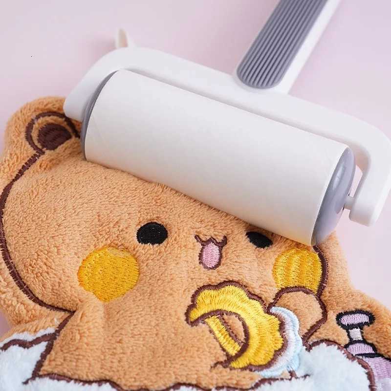 Soft Panda Bubu Dudu Hand Towel Double Layer Thick Absorbent Coral Fleece Hanging Towel Cute Bear Cartoon Towel for Home Towel C251210