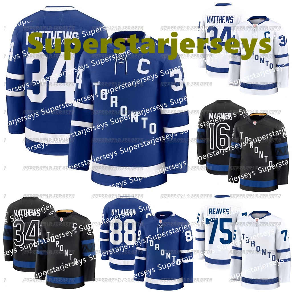 Custom 2026 Hockey Jersey Nylander Tavares Knies Robertson McCabe Maccelli Myers Robertson McMann Sweater Double-Reinforced Stitching Casual Wear