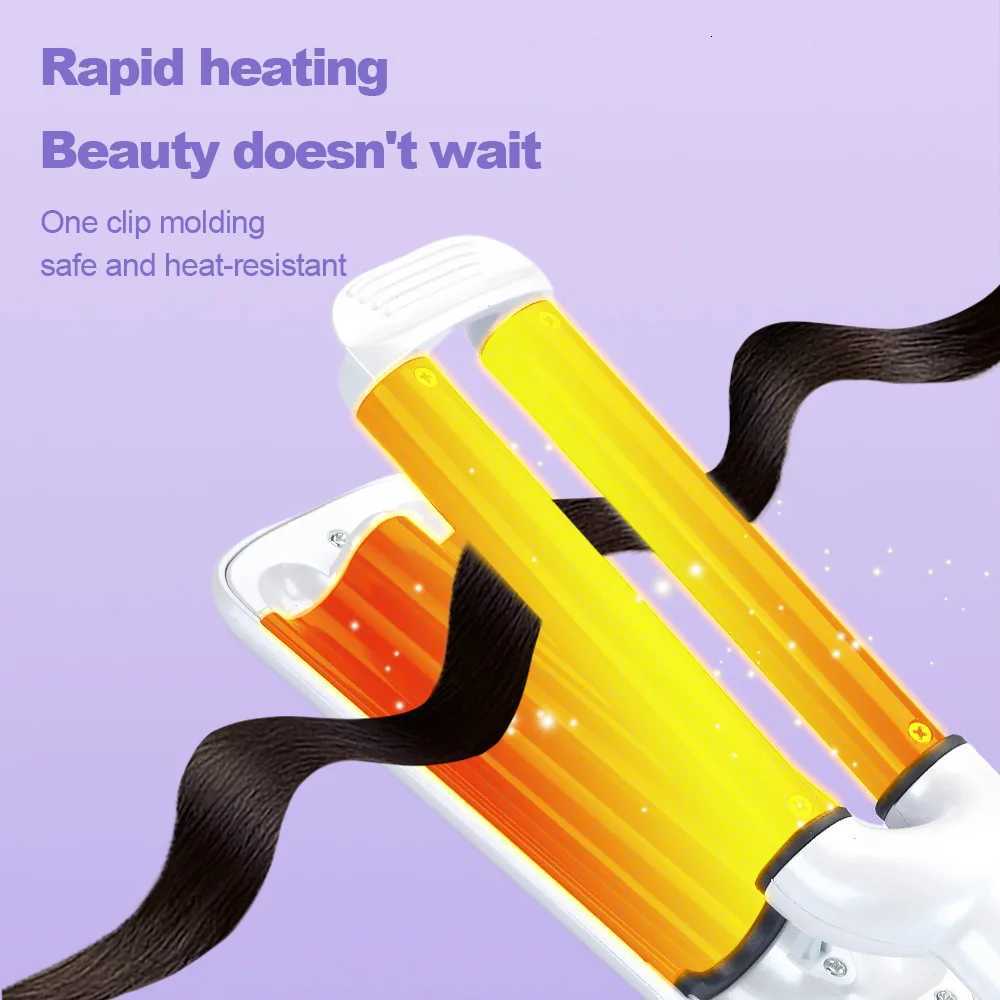 Three-tube Electric Curling Iron Water Ripple Temperature Regulation Egg Roll Curling Iron Perm and Hair CurlerT251210