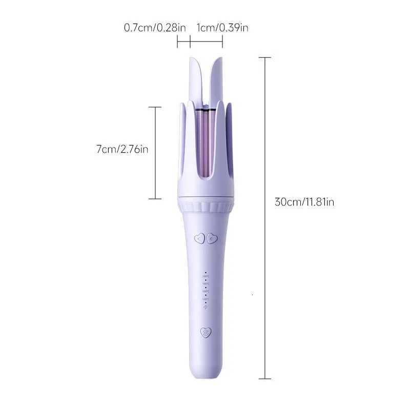 32MM Auto Rotating Ceramic Hair Roller Automatic Electric Hair Brushes Curler Professional Curling Iron Curling Wand Hair WaverT251210