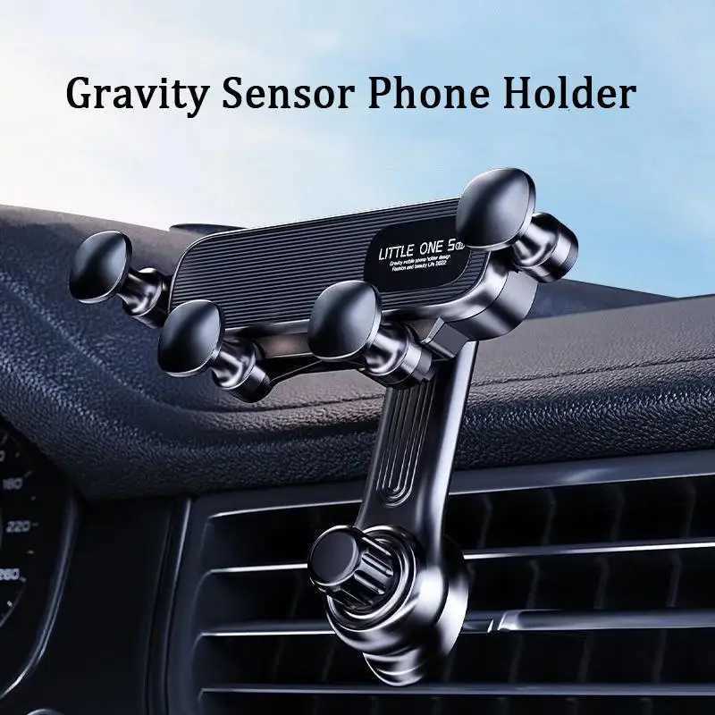 Car Mobile Phone Holder port Gravity Holder Car Navigation Dedicated 2025 New Fixed Air Outlet Car Holder C251210