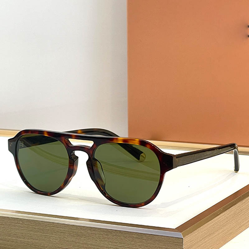 Designer round sunglasses Luxury Personalized Women Acetate Round New Fashion Show Style Circular frame sunglasses 2867