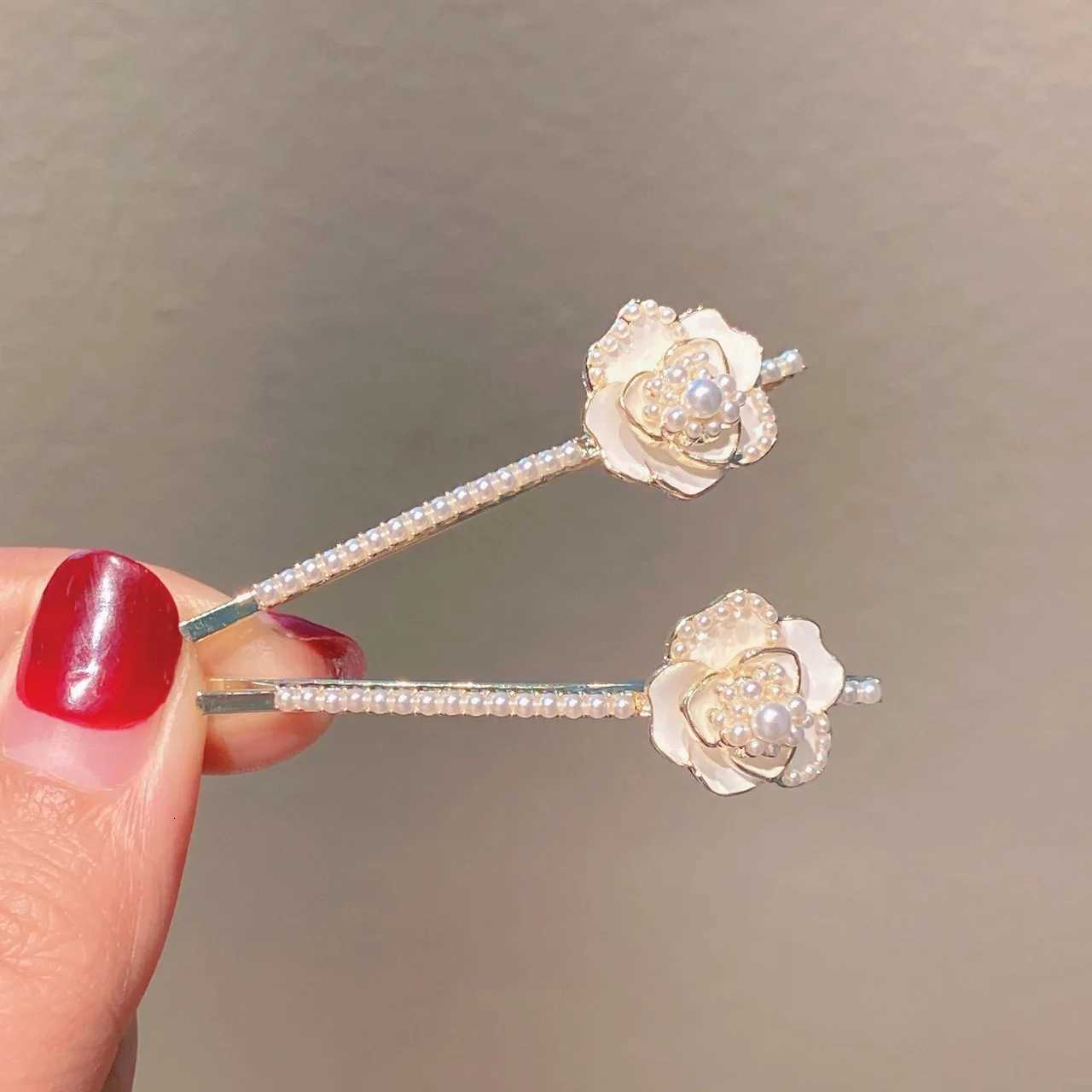 Luxury Wens jewelry lia pearl hair clips broken hair clip fashionable hair accory for wen Y251210