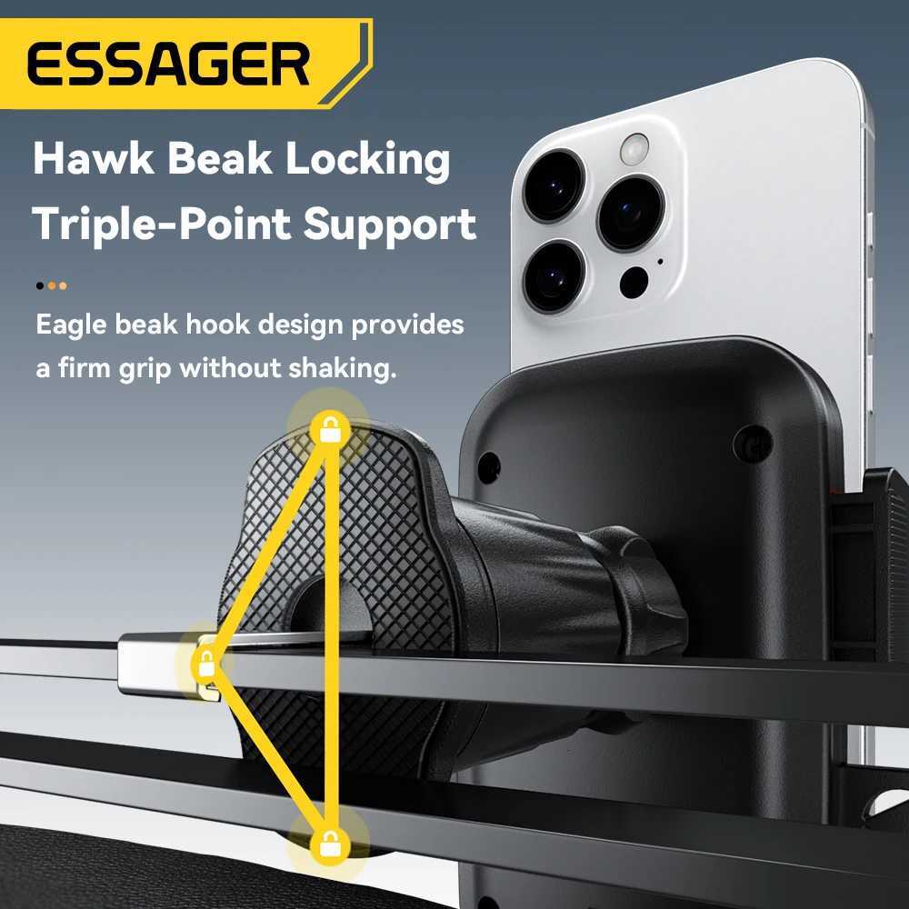 Essager Air Vent Phone Holder Mount Hands- Universal Cell Phone Mounts 360 Rotation for iPhone 16 15 C251210