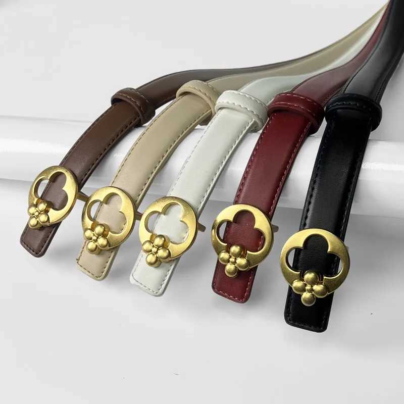 Luxury Vintage Belt for Women Casual Loose Business Office OL Style Simple High-End Waist Accessory for Jeans Y251210