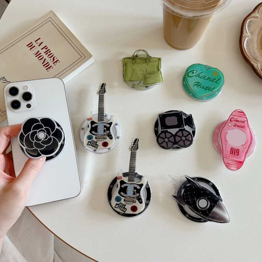 Light Luxury High-end Strong Magnetic Holder Acrylic Phone Stands For Bracket Accessory Classic Fashion Phone Grip Tok C251210