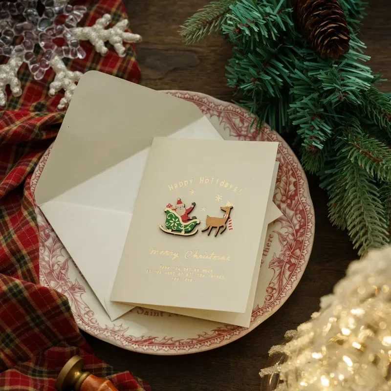 Christmas Cards Vintage Christmas Cards Gift Cards Holiday Greetings Cards Handwritten Christmas Cards H251210