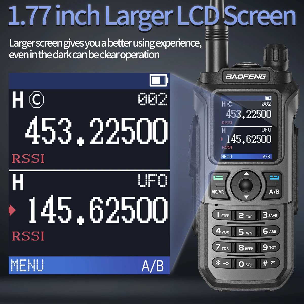 Baofeng UV-21 PRO Walkie Talkie Wireless Copy Frequency 16 KM Long Range TYPE-C V2 Two Way Radio Ham CB Radio UV-5R UV-17 M251210