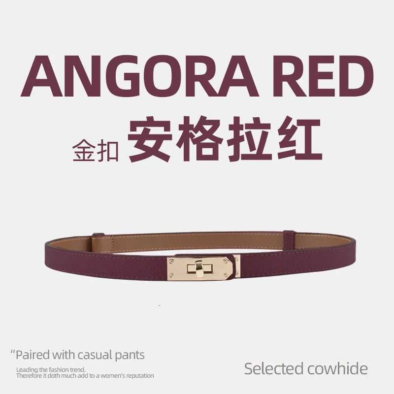 Luxury 2025 New Womens Slim Leather Belt - Genuine Cowhide Waist Cincher Adjustable Strap for Dresses Minimalist Luxury Accessory Y251210