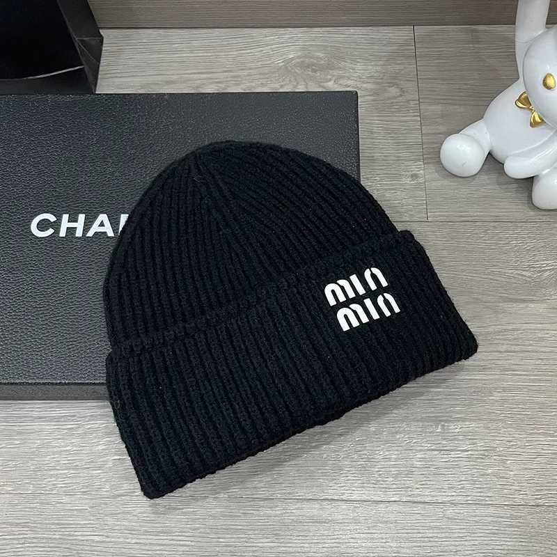 Luxury Winter Hats with letter For Women Rabbit Fur Knitted Beanies Curled Thickened Keep Warm Bonnet Cap Female Soft Beanie Ski Cap Y251209