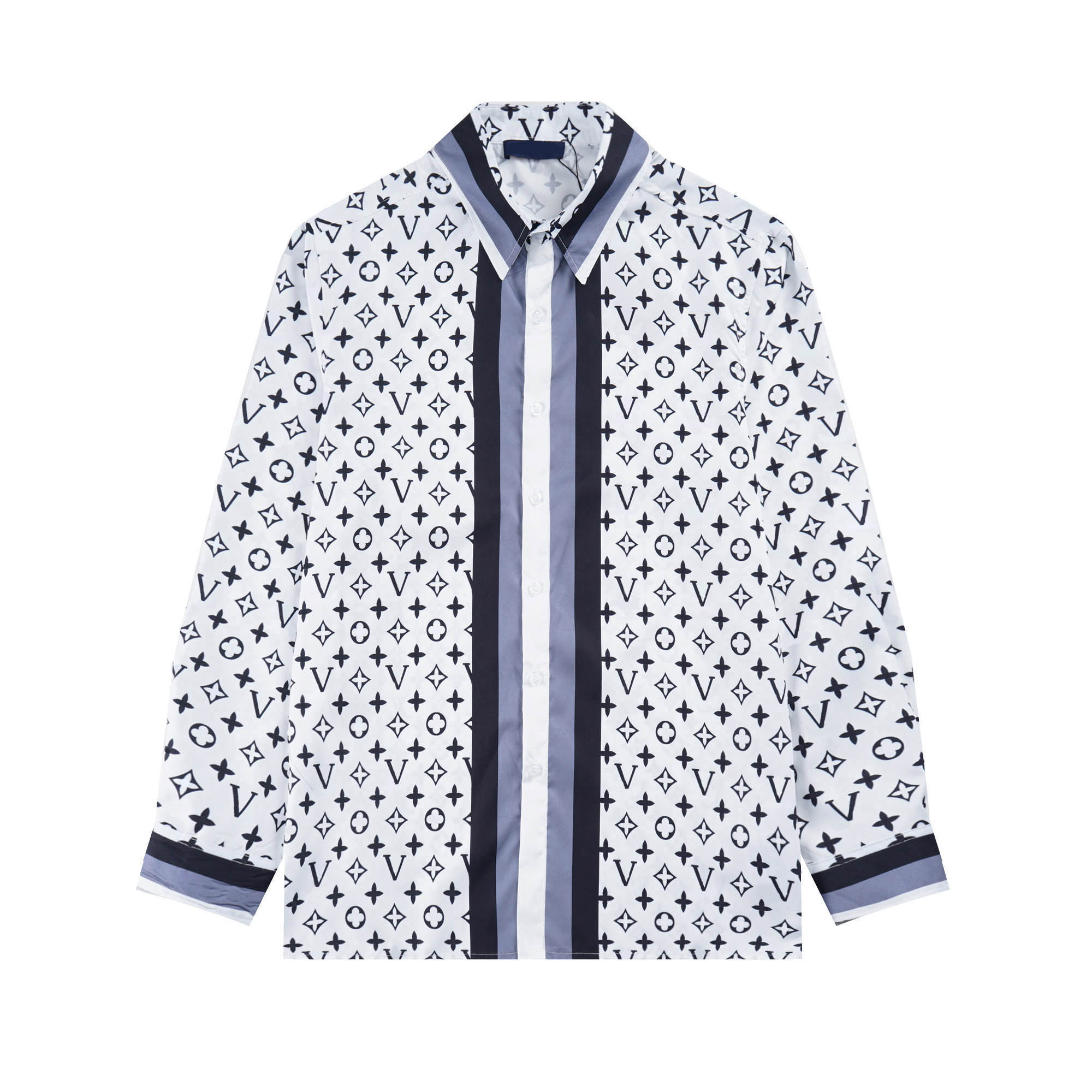 5A 2026 luxury designer men's shirts fashion casual business social and cocktail shirt brand Spring Autumn slimming the most fashionable clothing 01