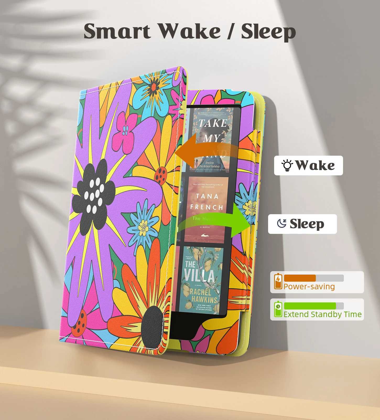 Case for 7 Kindle Paperwhite 12th Gen 2024 Slim PU Shell Cover Case with Auto-Wake/Sleep for 68 Kindle Paperwhite 11th 2021 H251210