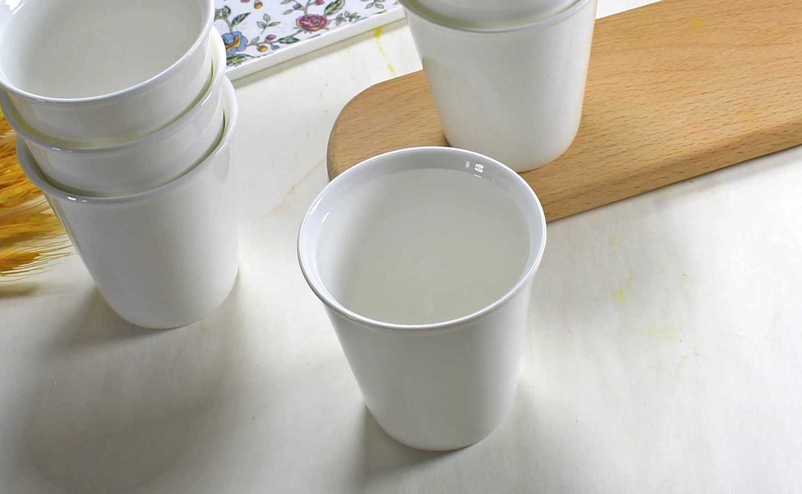 200ML6pcs/lot fine bone china nespressp mug small coffee cup plain white ceramic tumbler tazas cafe travel mug shot glass C251210