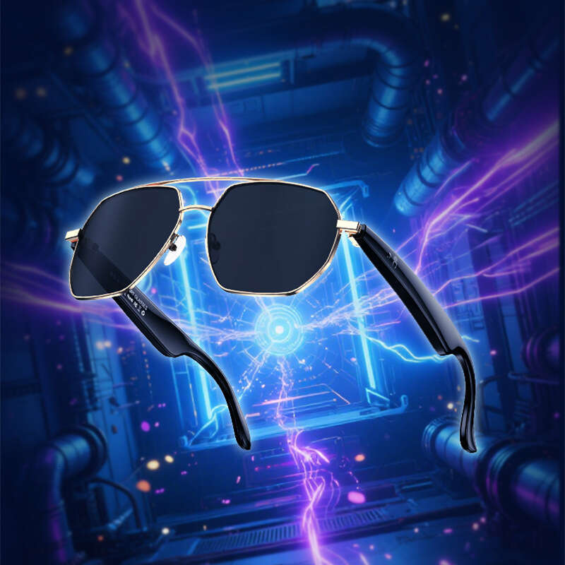 Famous Brand New AI designer Sunglasses Bluetooth Audio Smart High End Sports Style Sunglasses Business Call Music Glasses