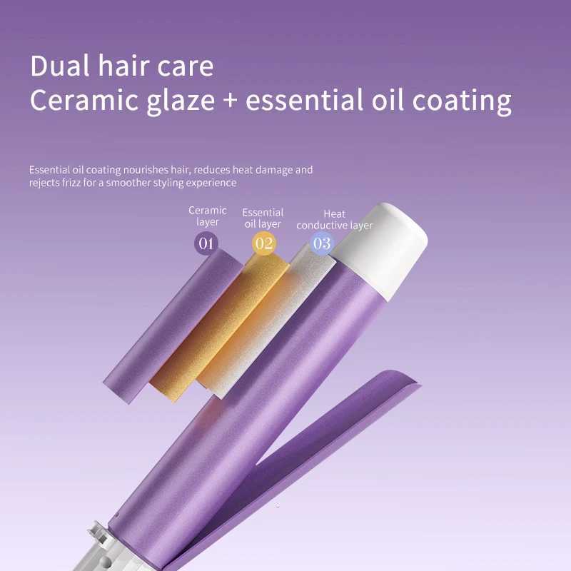 Hair Curler Large Volume Does Not Hurt The Hair Perm Negative Ion 32mm Bangs Lasting Syling Electric Curling IronT251210