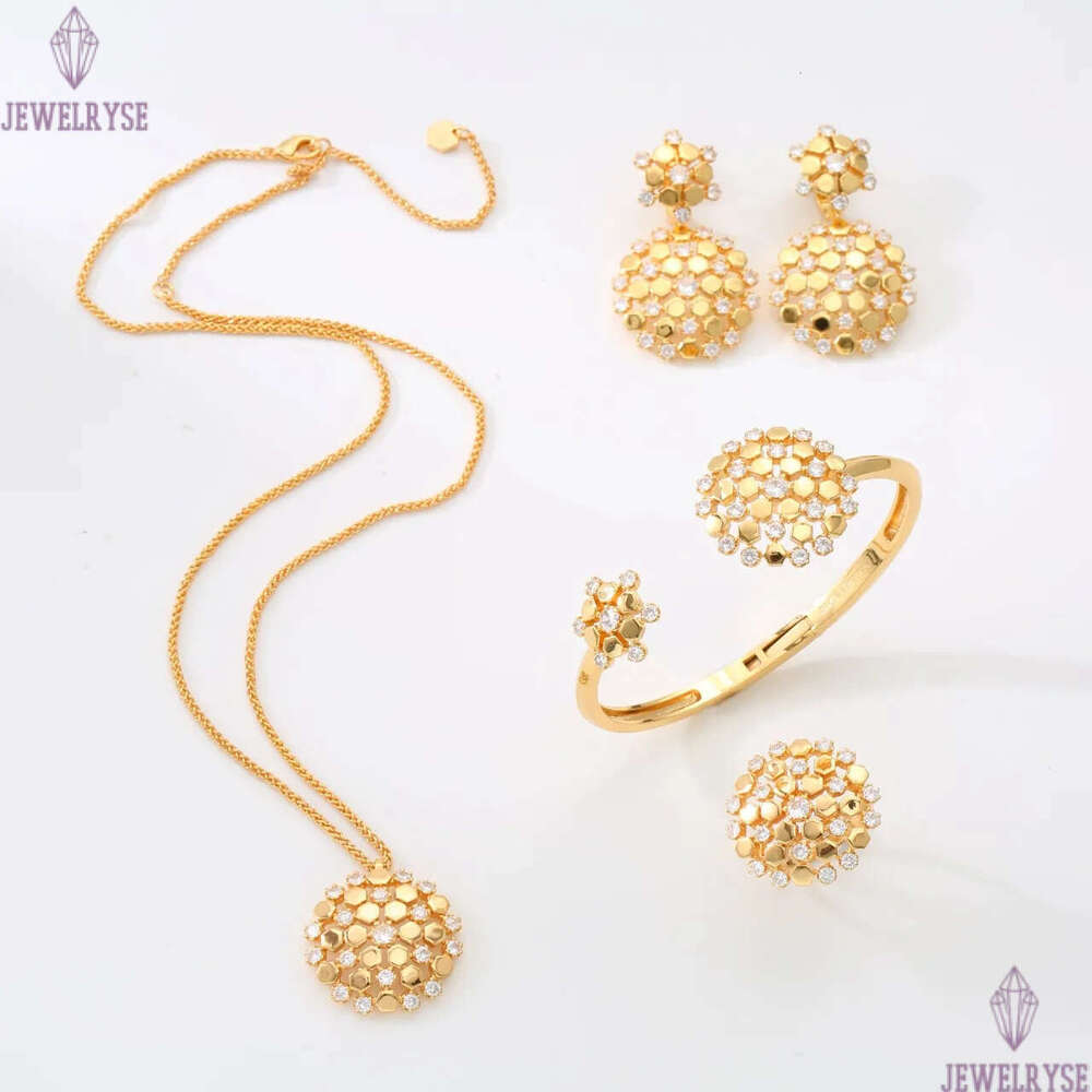 Top grade luxury snowflake flower designer ring for women shine crystal diamond 18k rose gold charm elegant love lovers couple nail rings bangle jewel